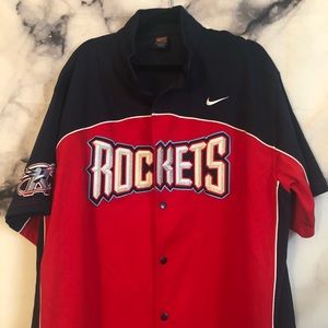 ROCKETS VTG Button Down